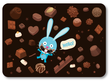 illustration de chocolats