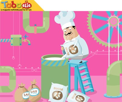 Toboclic n°57 illustration de les bonbons