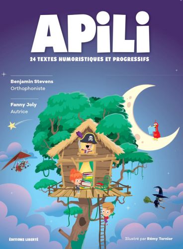 couverture du livre Apili 24 textes humoristiques et progressifs