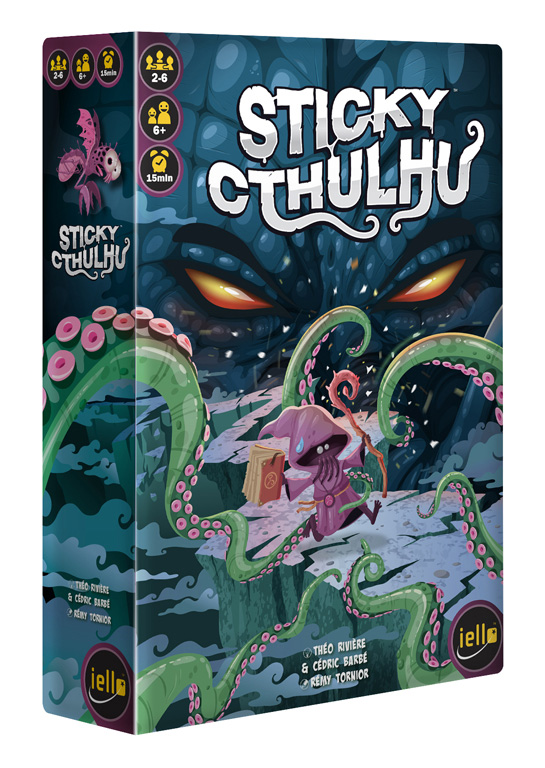 illustration de la couverture du jeu de société Sticky Cthulhu
